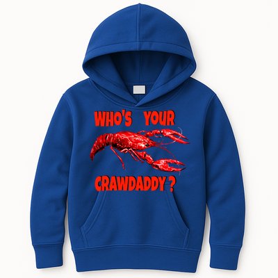 Who's Your Crawdaddy? Funny Cajun Crawfish Meaningful Gift Kids Hoodie