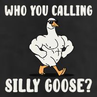Who You Calling Silly Goose Funny Gym Meme Cool Comfort Performance Bucket Hat