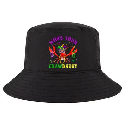 Whos Your Crawdaddy Crawfish Jester Beads Mardi Gras Funny Gift Cool Comfort Performance Bucket Hat