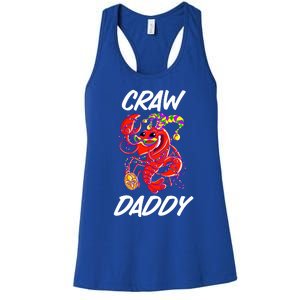 Whos Your Crawdaddy Fat Tuesday Gift Mardi Gras Meaningful Gift Women's Racerback Tank