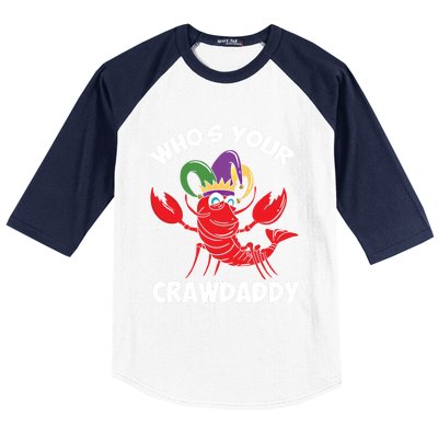 Who's Your Crawdaddy Gift Baseball Sleeve Shirt