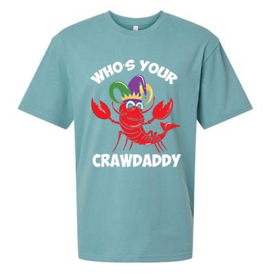 Who's Your Crawdaddy Gift Sueded Cloud Jersey T-Shirt