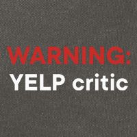 Warning Yelp Critic Funny Cotton Canvas Backpack