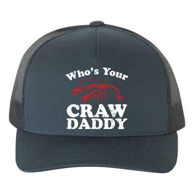 Who's Your Crawdaddy With Beads For Mardi Gras Carnival Gift Yupoong Adult 5-Panel Trucker Hat