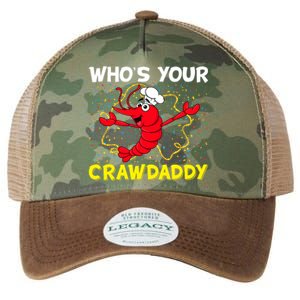 Whos Your Crawdaddy Mardi Gras Carnival Gift Beads Necklace Funny Gift Legacy Tie Dye Trucker Hat