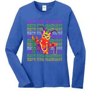 Who's Your Crawdaddy? Celebrate Mardi Gras In Style Gift Ladies Long Sleeve Shirt