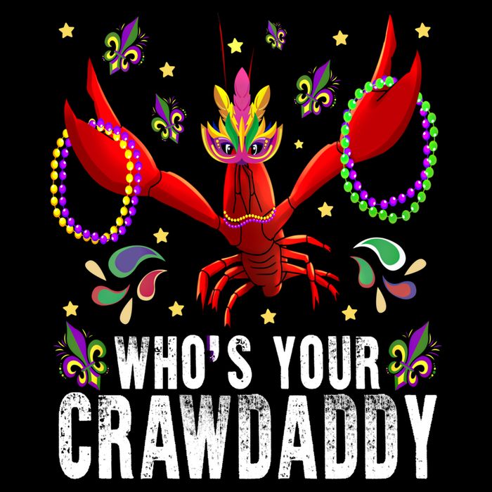 Whos Your Crawdaddy Mardi Gras Crawfish Jester Beads Funny Gift Cooling Performance Crew T-Shirt