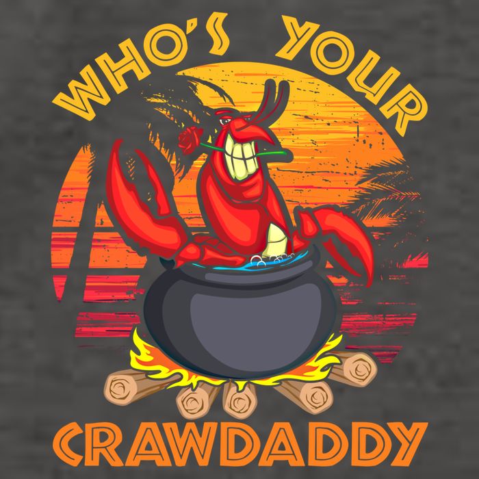 Who's Your Crawdaddy Cajun Crawfish Lobster Foodie Dad Gift Vector Backpack
