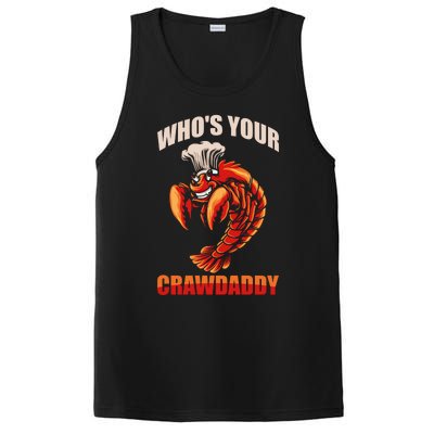 Who's Your Crawdaddy Crawfish Boil Crayfish Cajun Crawdad Cute Gift PosiCharge Competitor Tank