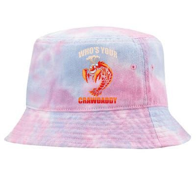 Who's Your Crawdaddy Crawfish Boil Crayfish Cajun Crawdad Cute Gift Tie-Dyed Bucket Hat