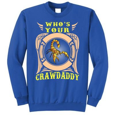 Who's Your Crawdaddy Crawfish Mardi Gras Gift Sweatshirt