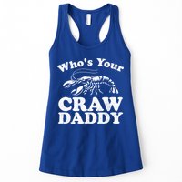 Who's Your Crawdaddy Funny Crawfish Boil Mardi Gras Cajun Cute Gift Womens Tank Top