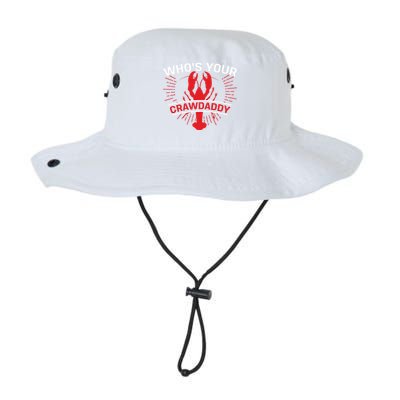 Who's Your Crawdaddy Funny Crawfish Boil Mardi Gras Gift Legacy Cool Fit Booney Bucket Hat