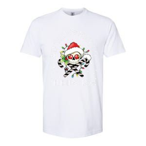 When YouRe Dead Inside But ItS Holiday Season Skull Santa Gift Softstyle CVC T-Shirt