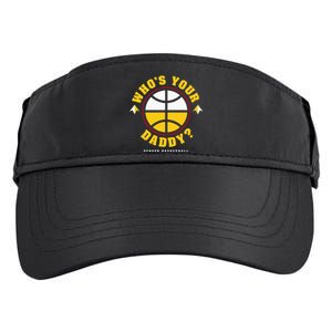 WhoS Your Daddy Denver Basketball Adult Drive Performance Visor