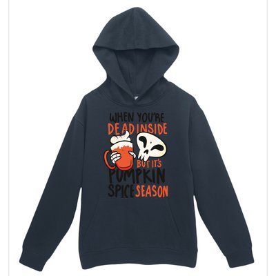 When You're Dead Inside Pumpkin Season Urban Pullover Hoodie