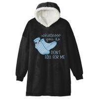 Whatever You Do Dont Fall For Me Funny RN PCT CNA Nurse Hooded Wearable Blanket