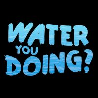 Water You Doing Ocean Swimmer Funny Swimming Pool Kids T-Shirt
