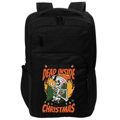 When You're Dead Inside But It's Christmas Impact Tech Backpack
