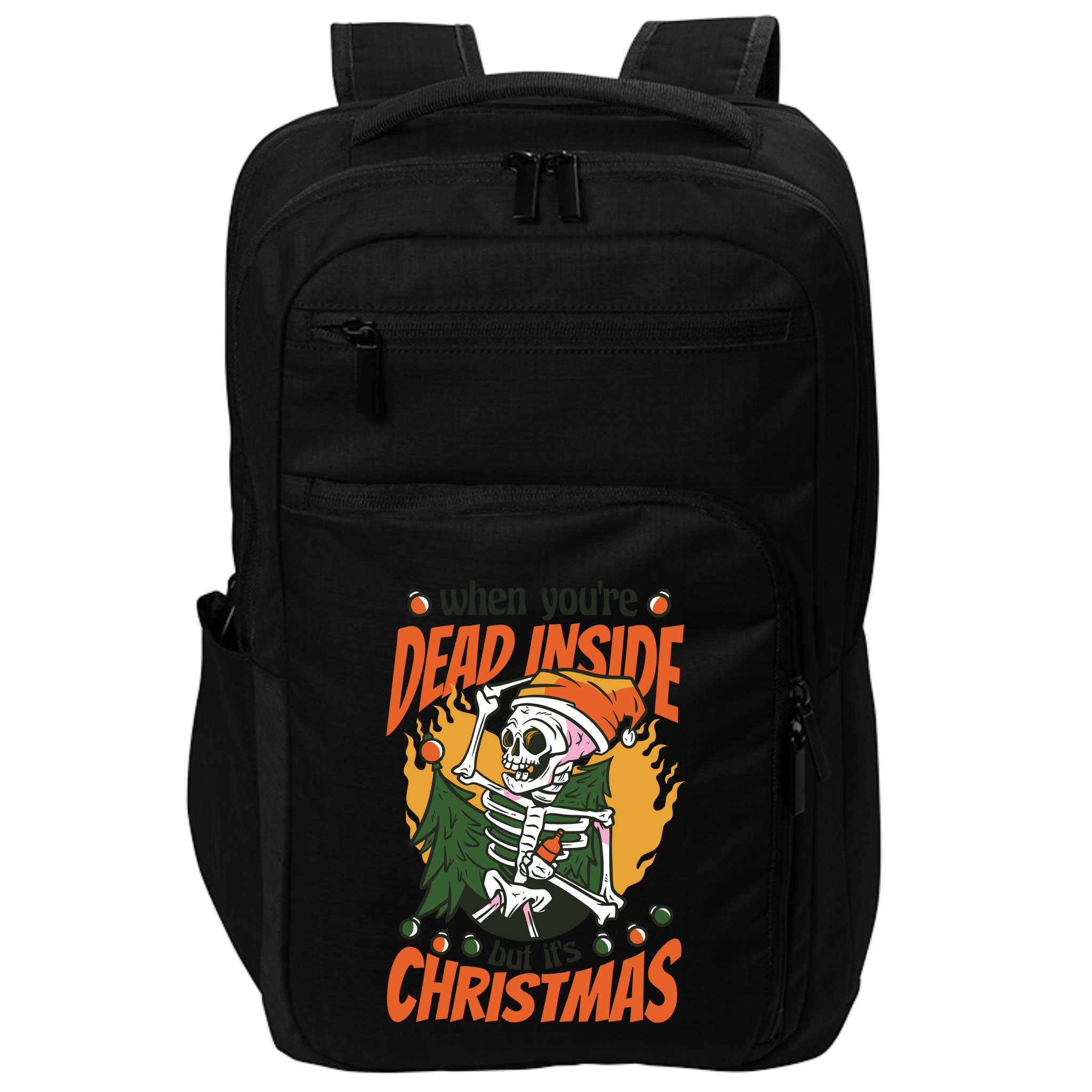 When You're Dead Inside But It's Christmas Impact Tech Backpack