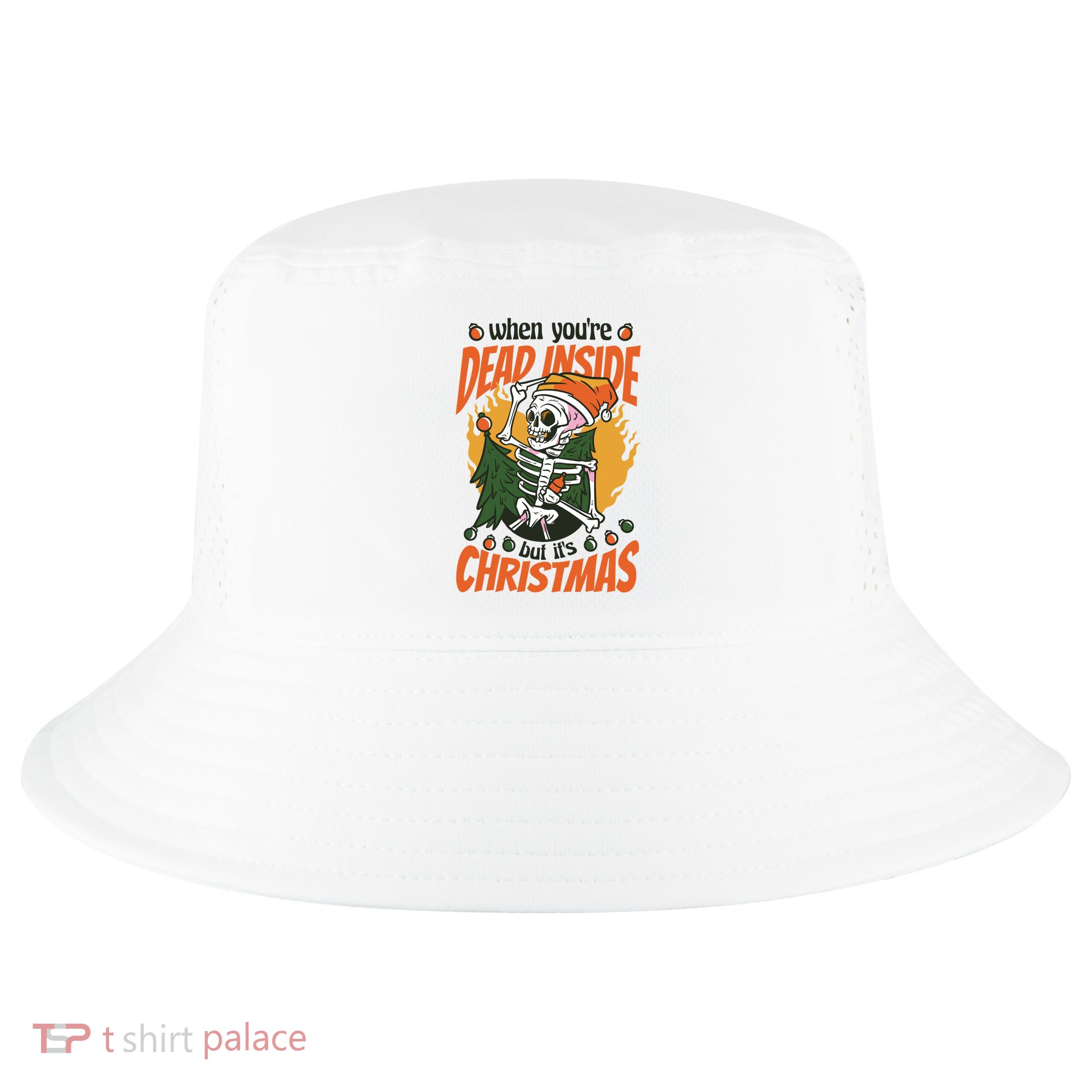 When You're Dead Inside But It's Christmas Cool Comfort Performance Bucket Hat