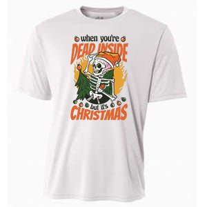 When You're Dead Inside But It's Christmas Cooling Performance Crew T-Shirt