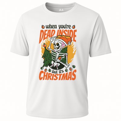 When You're Dead Inside But It's Christmas Performance Shirt