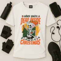 When You're Dead Inside But It's Christmas Performance Shirt