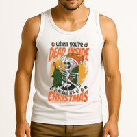 When You're Dead Inside But It's Christmas Tank Top
