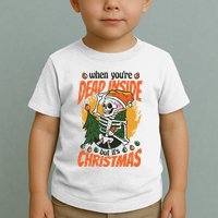 When You're Dead Inside But It's Christmas Toddler T-Shirt
