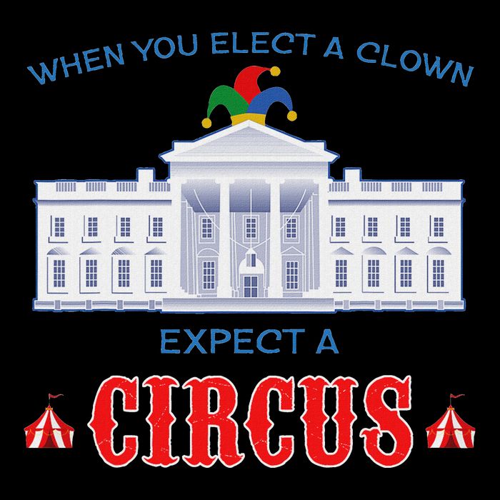 When You Elect A Clown Expect A Circus Anti Trump Cooling Performance Crew T-Shirt