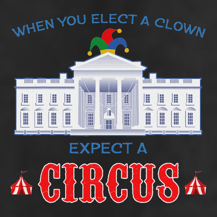 When You Elect A Clown Expect A Circus Anti Trump Adult Drive Performance Visor