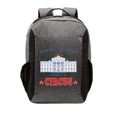 When You Elect A Clown Expect A Circus Anti Trump Vector Backpack