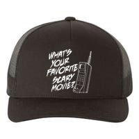 Whats Your Favorite Scary Movie Halloween Horror Movie Yupoong Adult 5-Panel Trucker Hat