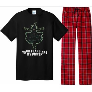 Witch Your Fears Are My Power Magical Wicked Vampy Fun Pajama Set