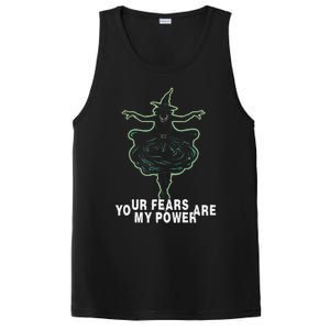 Witch Your Fears Are My Power Magical Wicked Vampy Fun PosiCharge Competitor Tank