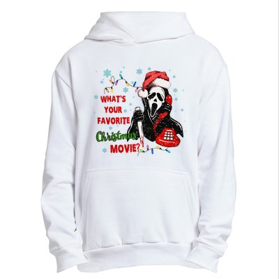 What's Your Favorite Horror Movie Christmas Xmas Holiday Ghostface Urban Pullover Hoodie