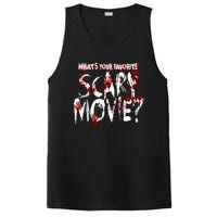 Whats Your Favorite Scary Movie? Horror Film PosiCharge Competitor Tank