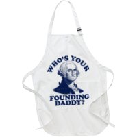 Whos Your Founding Daddy Funny George Washington Apron