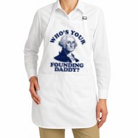 Whos Your Founding Daddy Funny George Washington Apron