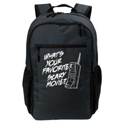 What's Your Favorite Scary Movie? Halloween Horror Movie Daily Commute Backpack