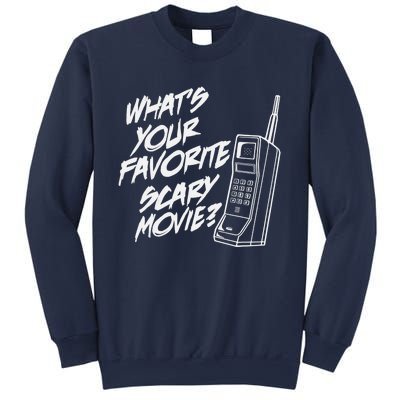 What's Your Favorite Scary Movie? Halloween Horror Movie Sweatshirt