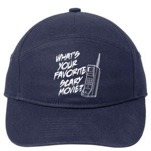 What's Your Favorite Scary Movie? Halloween Horror Movie 7-Panel Snapback Hat