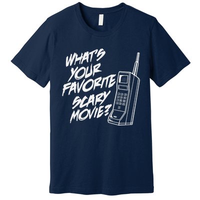 What's Your Favorite Scary Movie? Halloween Horror Movie Premium T-Shirt