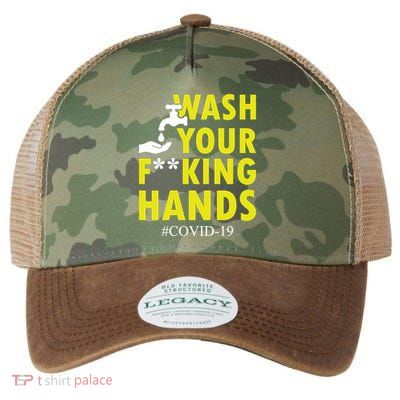 Wash Your F*ing Hands Covid19 Legacy Tie Dye Trucker Hat