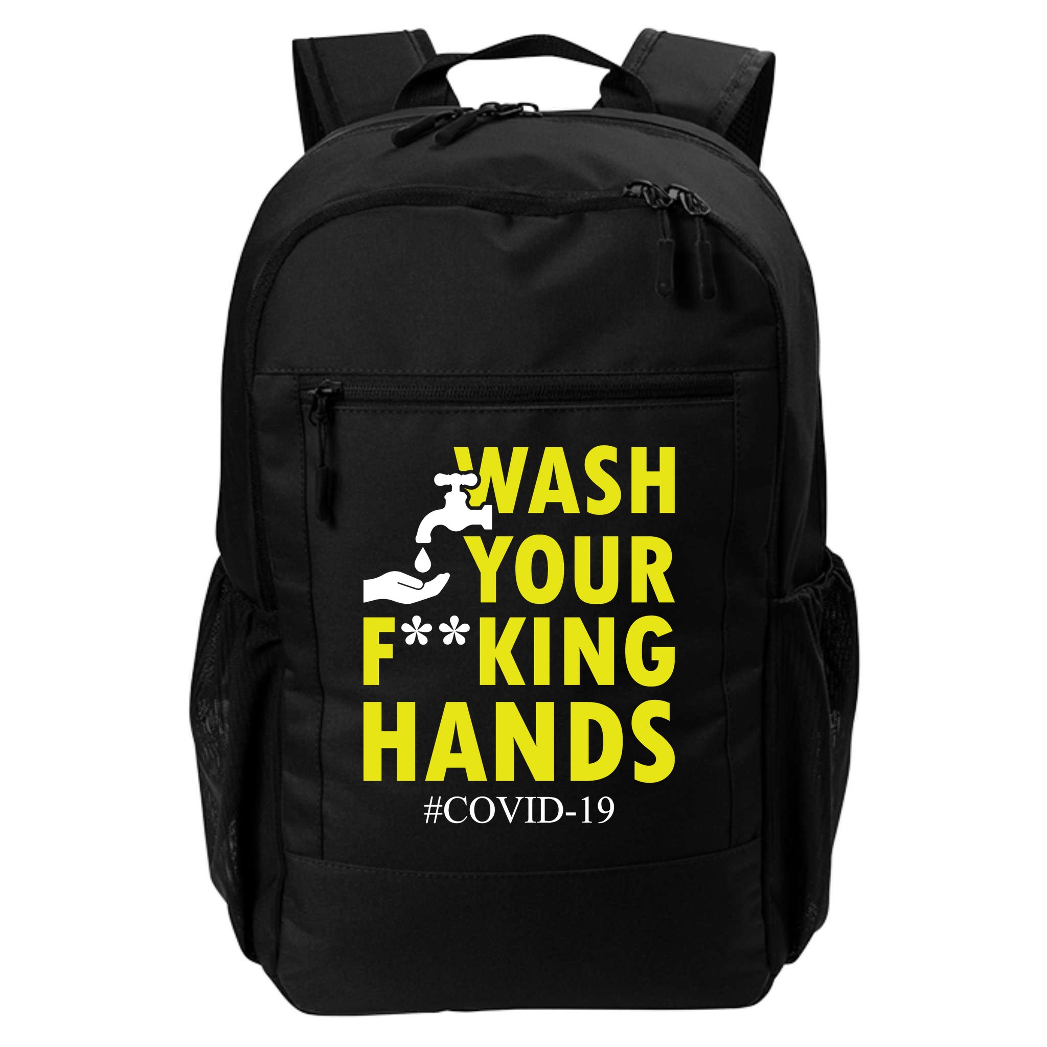Wash Your F*ing Hands Covid19 Backpack