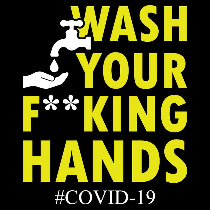 Wash Your F*ing Hands Covid19 Backpack
