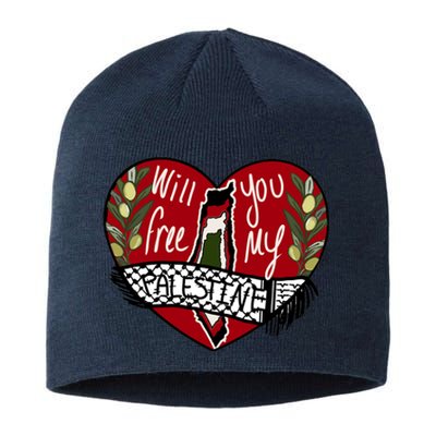 Will You Free My Palestine Sustainable Beanie