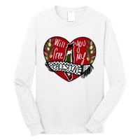 Will You Free My Palestine Long Sleeve Shirt