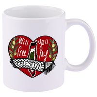 Will You Free My Palestine 11oz C Handle Ceramic Mug